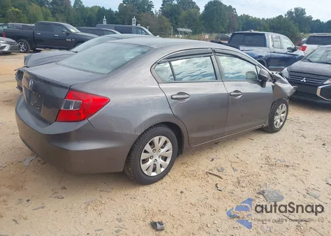 2012 Honda Civic Lx from USA, damaged, VIN 19XFB2F50CE085159